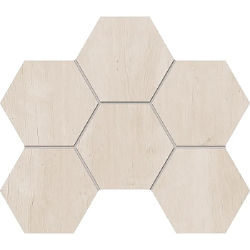 Мозаика Soft Wood Мозаика SF01 Hexagon Неполированный 25x28.5